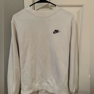 White Nike Crewneck